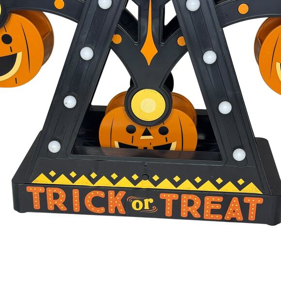 Large tabletop Hyde and Eek Ferris Wheel Halloween Candy Dispenser Home Decor - Picture 10 of 10